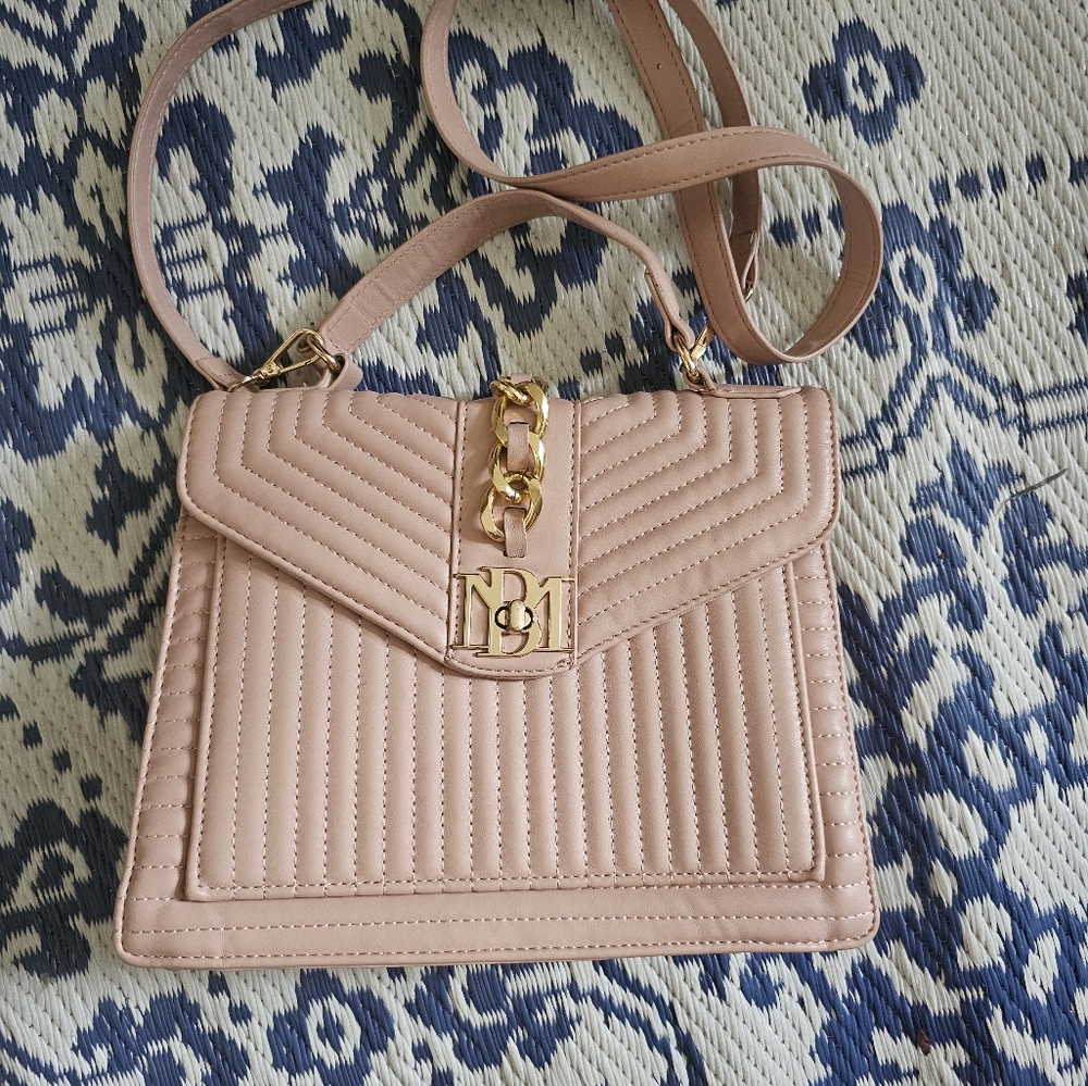 Badgley Mischka Pink Cross-body Purse Handbag
